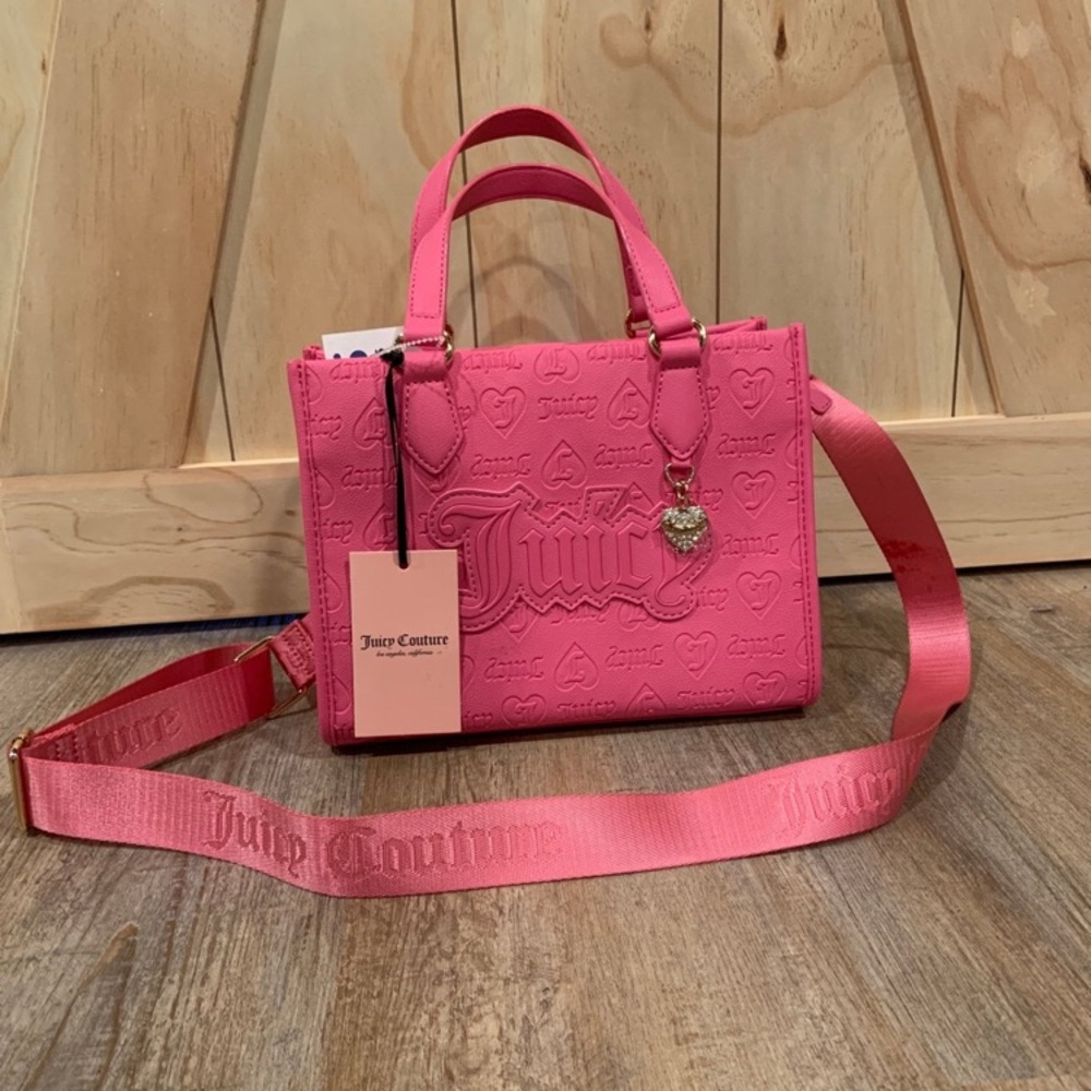 Juicy Couture Barbie pink upgrade u mini tote nwt tiktok viral